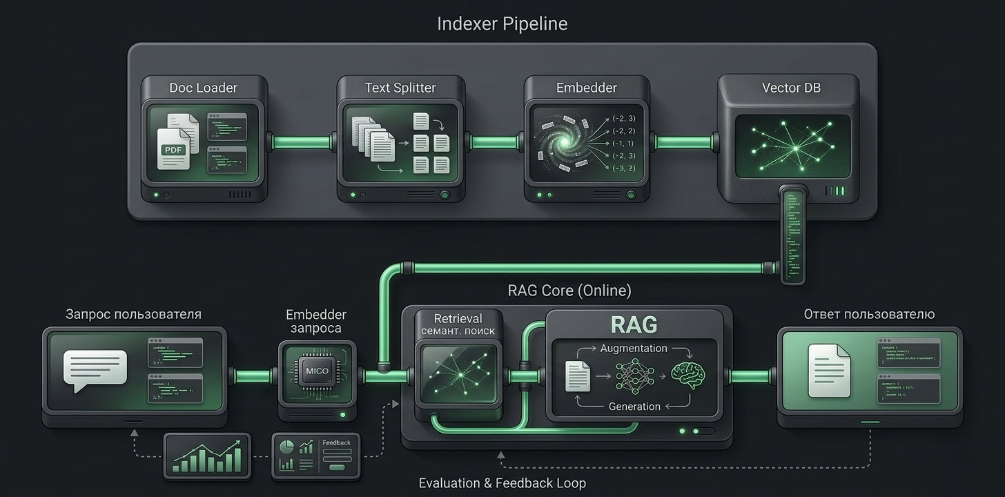 RAG-agent diagram
